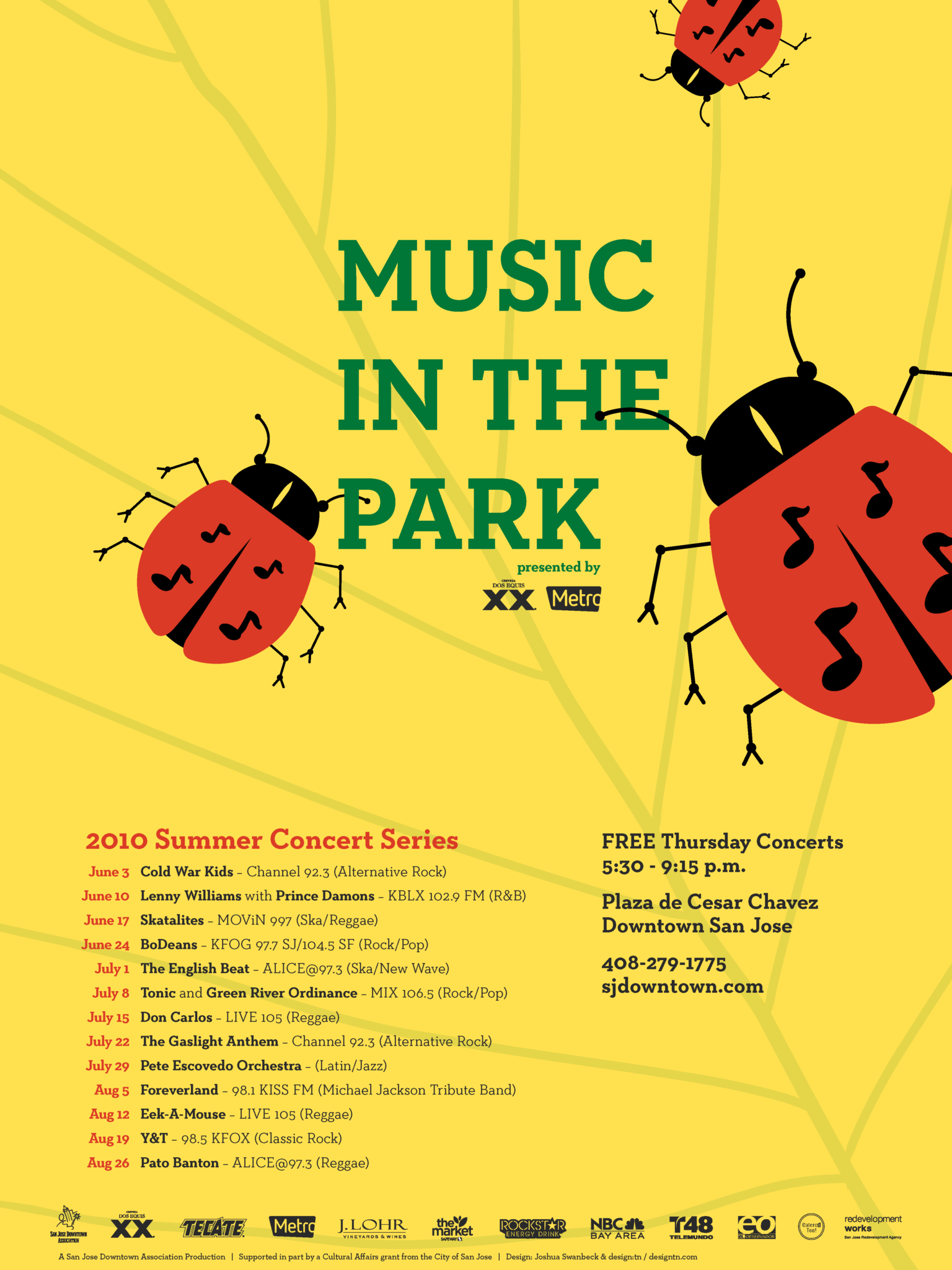 Music in the Park 2010 Music in the Park Downtown San Jose, CA