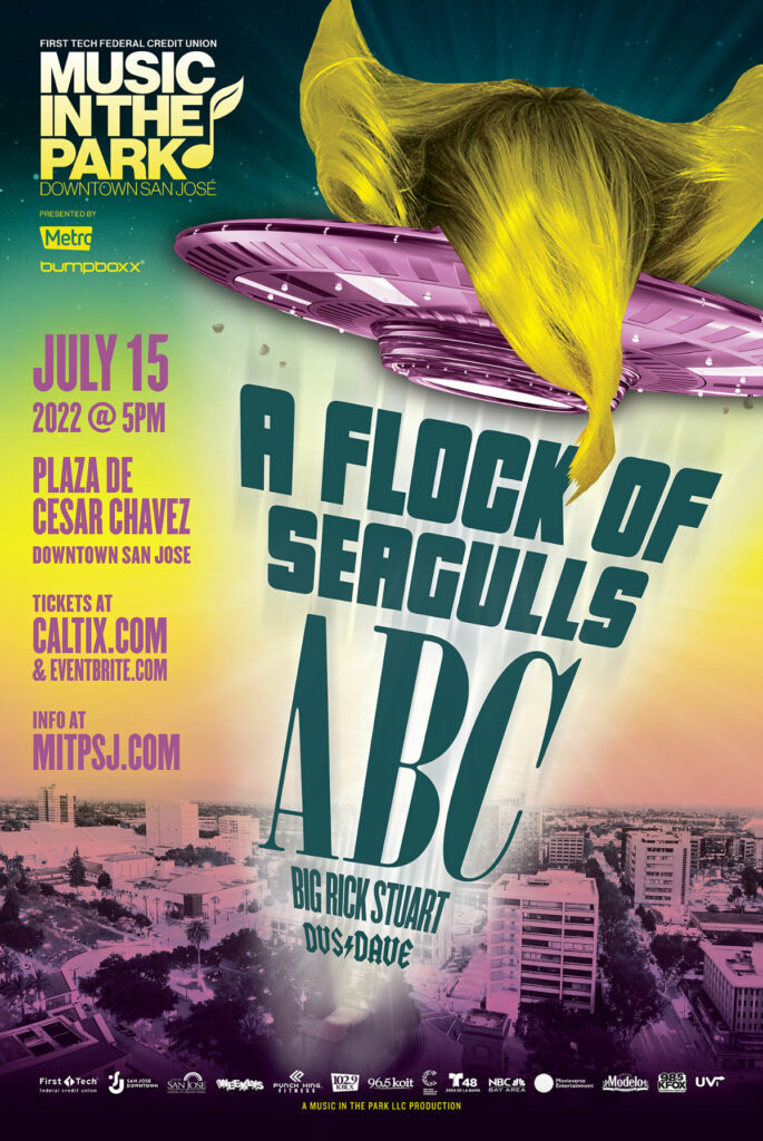Music in the Park event July 15 with A Flock of Seagulls, ABC