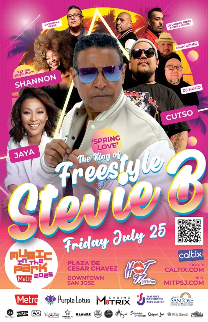 Stevie B at Music in the Park