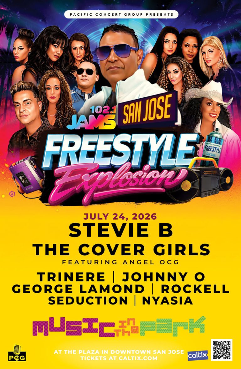Flyer for Freestyle Explosion with Stevie B and The Cover Girls